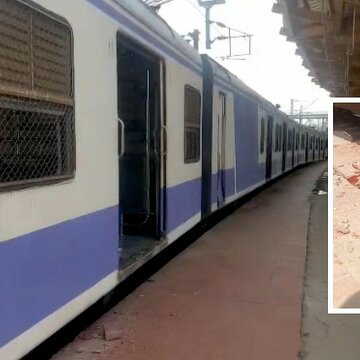 शालीमार स्टेशन के पास लोकल ट्रेन पटरी से उतरी, सेवा ठप्प